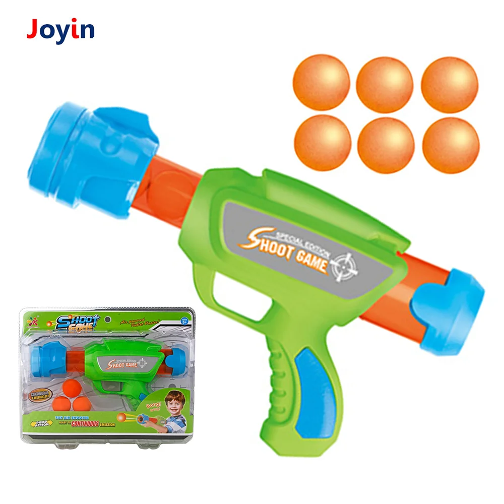 Air Pistol Pellets Shooter Foam Ball Toy Gun Power Popper Gun Role Playing Great Toy For Indoor and Outdoor
