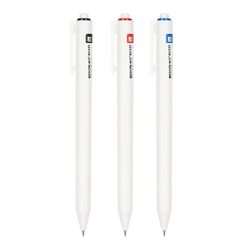 Best quality ST Tip Plastic Office Gel Ink Pen 0.5mm Gel Ink Pen Blue Black Red Color Gel Ink Pen