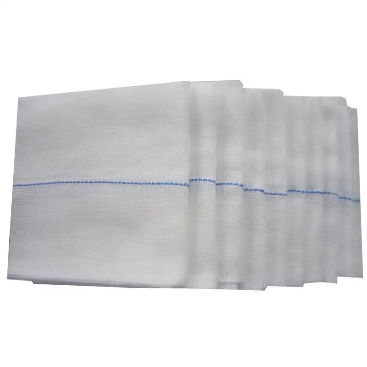 
100% white cotton gauze medical absorbent gauze 