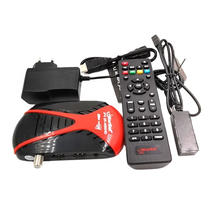 StarSat SR4090 HD DVB-S2 Satellite TV Receiver Support M3U CAM power vu biss mini satellite tv receiver