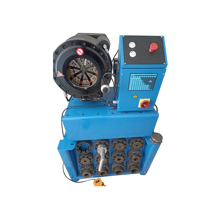 Automatic 2' 4sh rubber pipe crimper P32 air conditioner pipe crimper hydraulic hose pressing high pressure machine