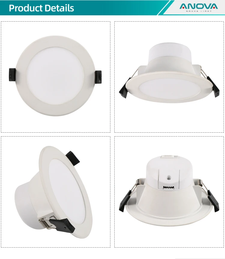 IP44 Led australian standard light 3 colour SAA approved smart Tri cct led downlight tri colour