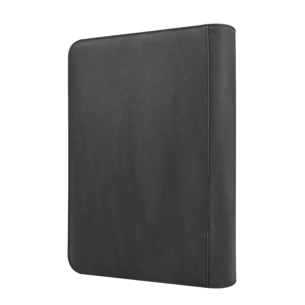 custom logo TCG MTG yugioh jumbo leather premium sports baseball poke mon CGC BGS PSA slab graded card binder for storage