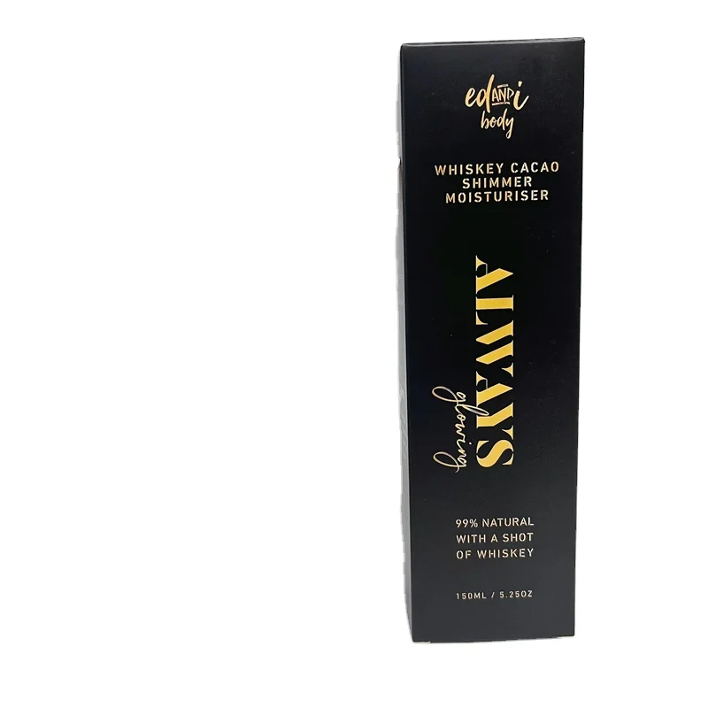 Cardboard paper box custom logo skincare packaging product cosmetics mailing  beauty care products packaging carton