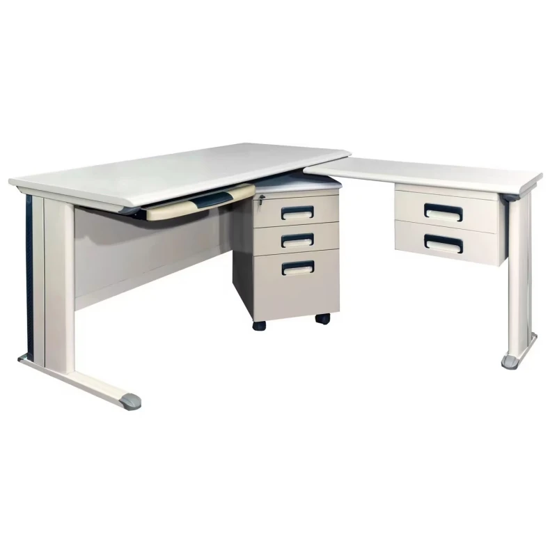 The office furniture countertop made of high-quality raw materials is made of particle board