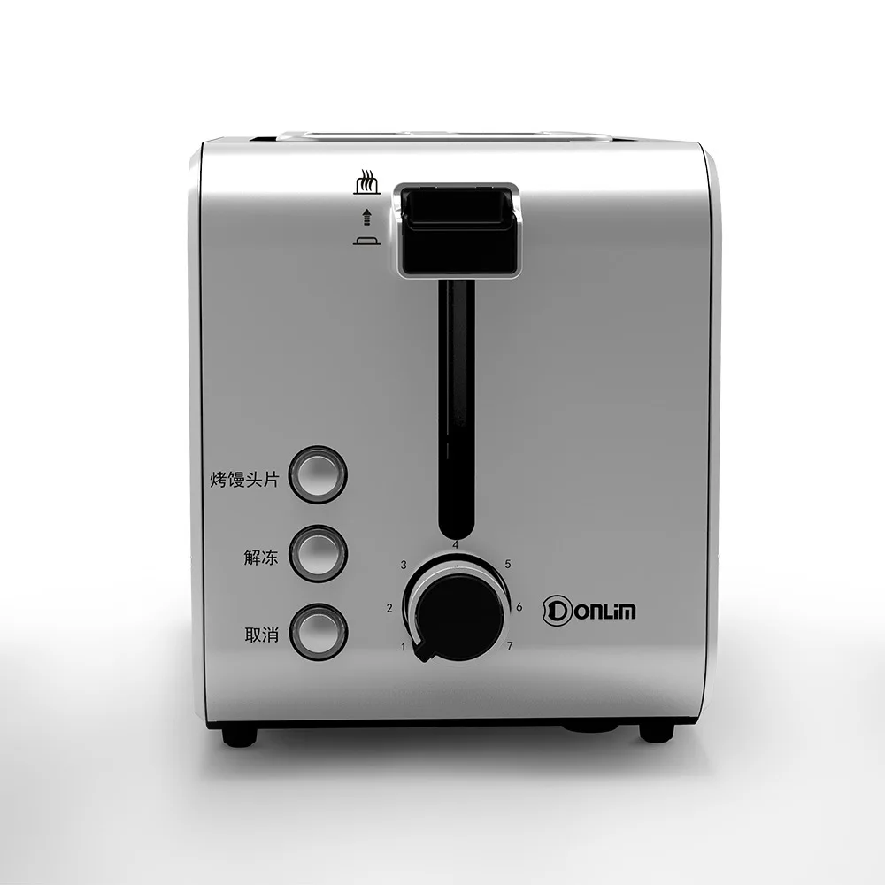 Easy To Use Stainless Steel 2 Slice Electric Bread Toaster Toasters Bread For Home Use