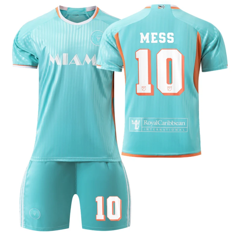 24/25 Soccer Shirt Name Number Inter Miami Jersey Messi Import Football Kits From China Mens Football Kit Soccer Jerseys