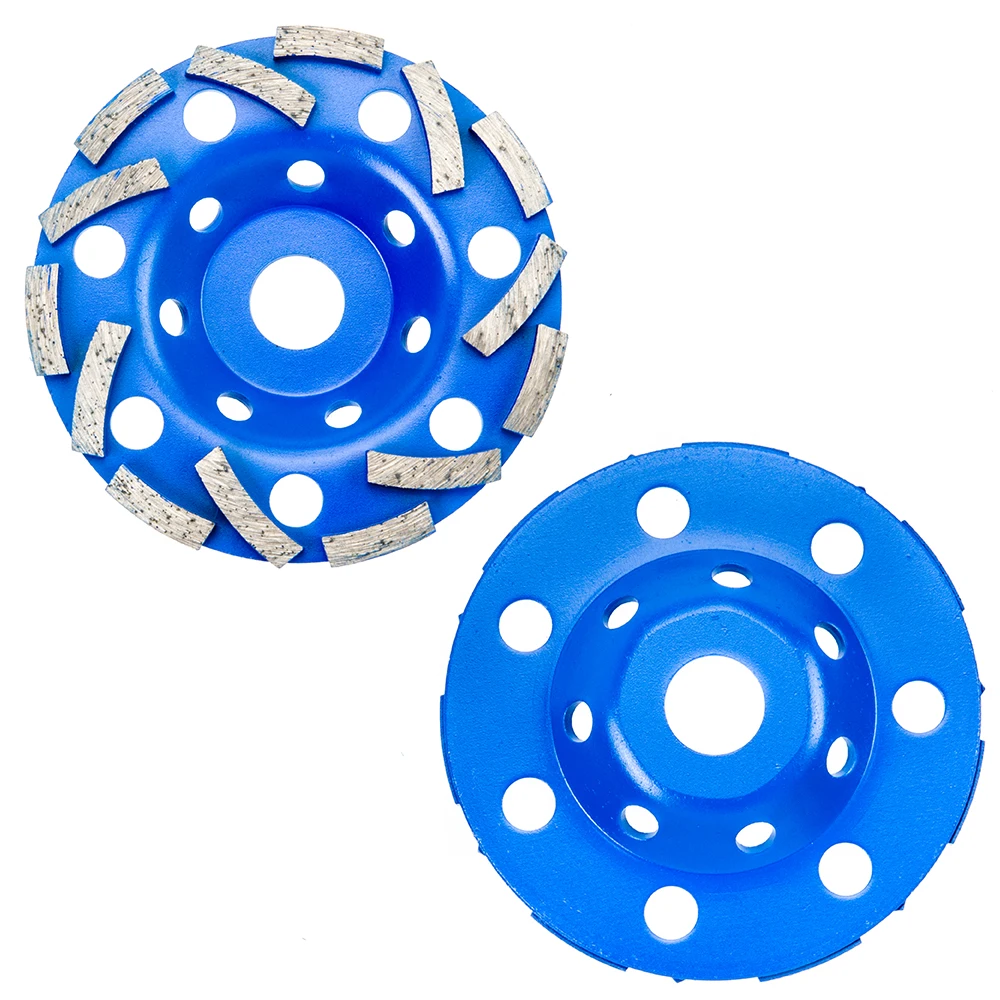 Stones marble polishing high porosity angle grinder turbo dry cup-shaped diamond concrete grinding cup wheel