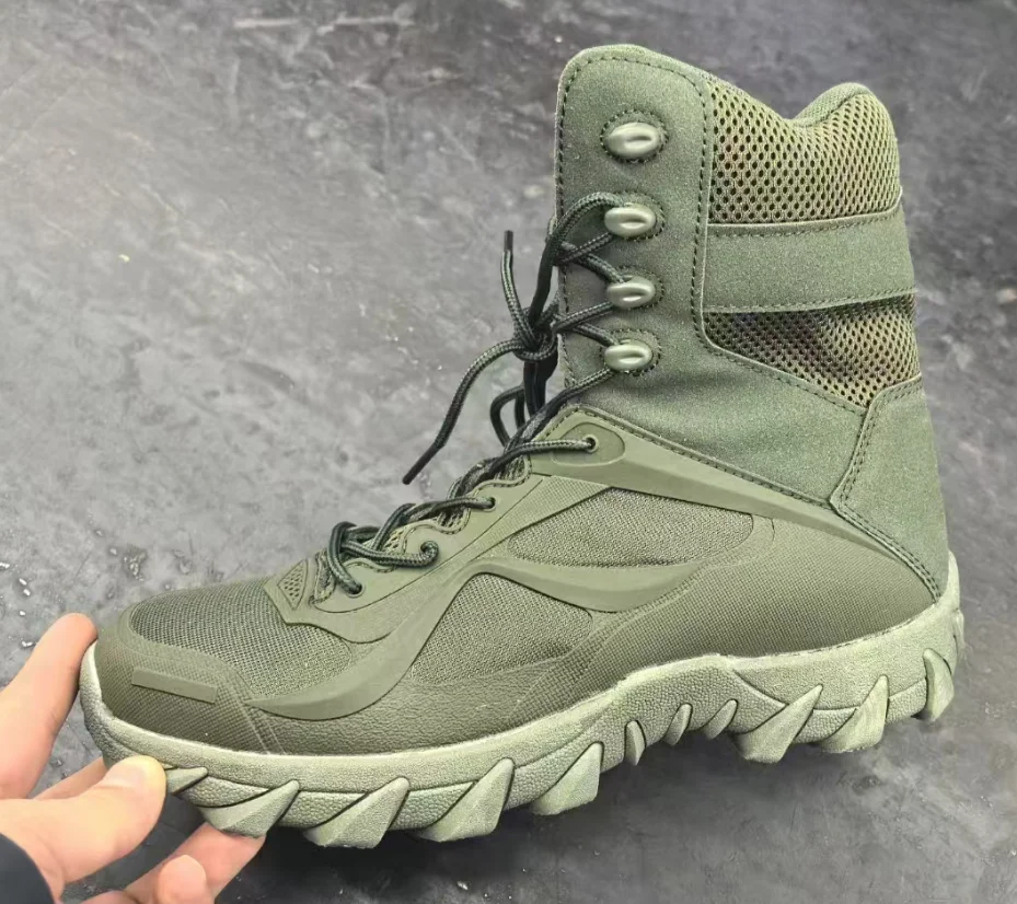 TSB33 AS33  Long warm thick padded boots desert combat shoes Ankle boots black green brown khaki desert camo