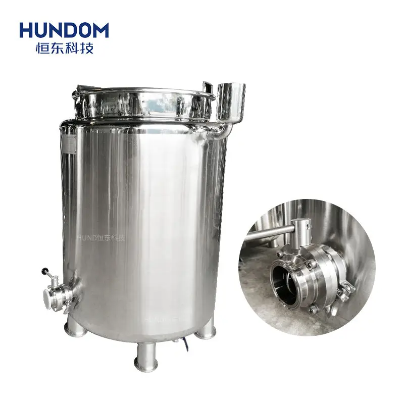 Factory Price Fruit Juice Alcohol Beer heating Cooling Stainless Steel Storage Tank with jacket