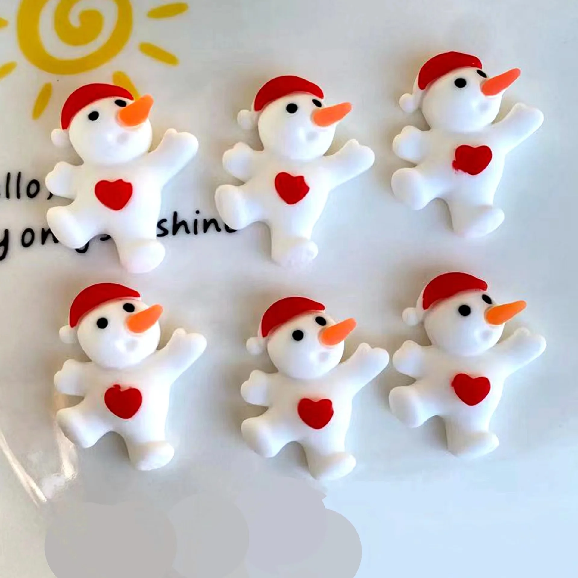 Christmas Soft PVC Fridge Magnet Decoration Accessories Cute Funny Santa Claus Christmas Stocking Refrigerator Magnet