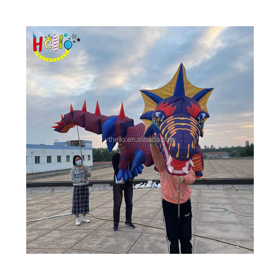Custom Huge outdoor parade dragon dance inflatable puppet