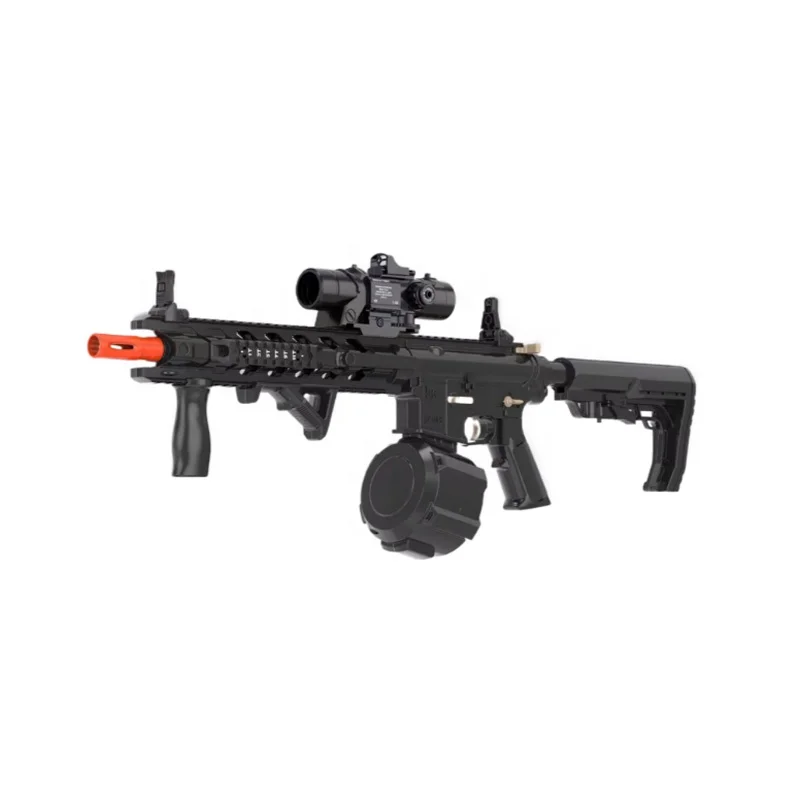 Hot sell automatic M4A1 splat blaster toy gun outdoor shooting game soft bullet splatter blaster M4A1 toy gun