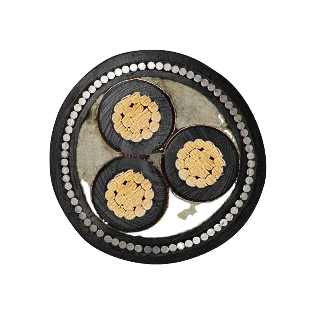 xlpe/ swa/ pvc cable 3c x 120mm2 33kv kabel armoured HT AB cable BS 5467 BS 6724  1.9/3.3kV 0.6/1kV
