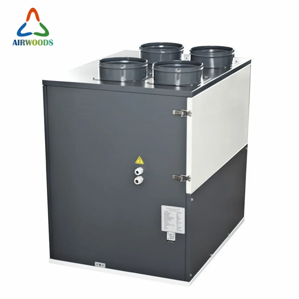 Fresh type heat recovery ventilation air handling unit