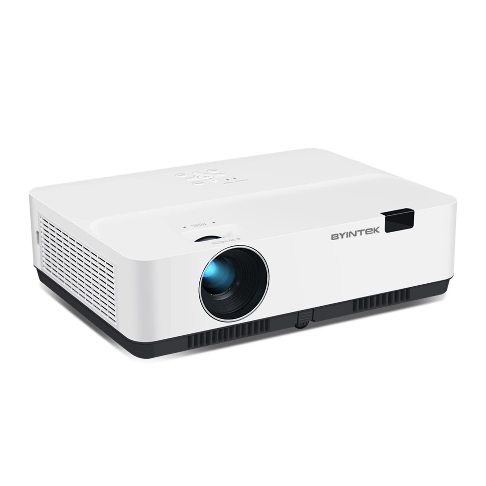 Byintek K500 Overhead High Lumens Projector Holographic Computer Professional Interactive Building Outdoor Advertising Projector