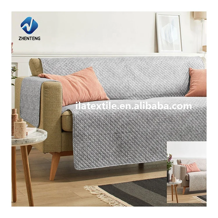 Customized Color Ultrasonic Quilted Design Waterproof Cut & Sew Sofa Cover