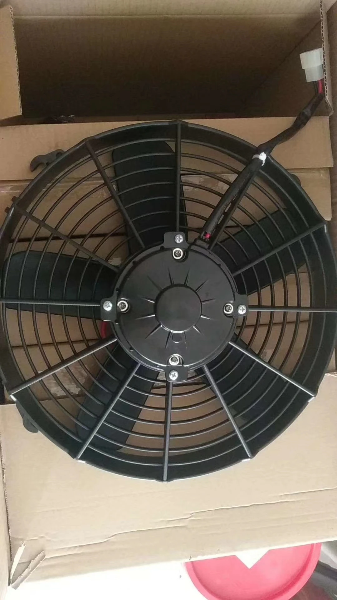 Motor cooling fan for Dongfeng Cummins engine Diameter 60cm Hole 8.6cm