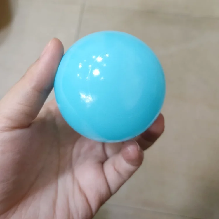 8cm blue pit ball