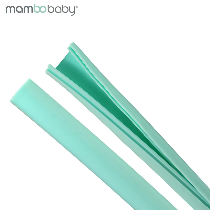 Custom Factory Outlet  Collapsible Portable Eco Friendly New Set Reusable Silicone Straw Detachable Silicone Drinking Straw
