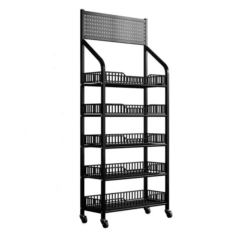 Supermarket snack shelves supermarket display rack