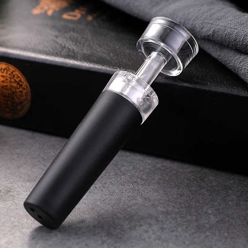 Swing type vacuum washable cork champagne drink cork funny silver metal Baijiu cork