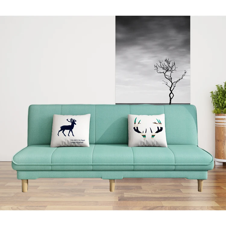 
The sitting room Furniture Modern Compact Design Green contracted fashion Sofa Bed 