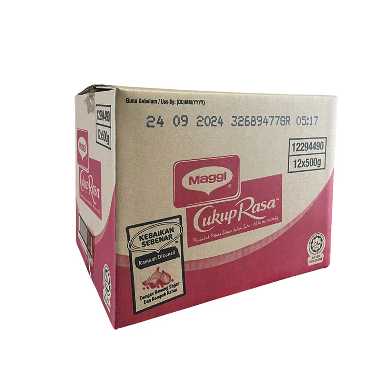 High Standard Quality All-in-One Seasoning 500g MAGGI-Cukup Rasa Perfect Balance of Spices and Delicious Meaty Taste