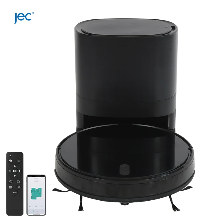 low price 3L self-empty dust station robot korea vacuum cleaner intelligent self cleaning