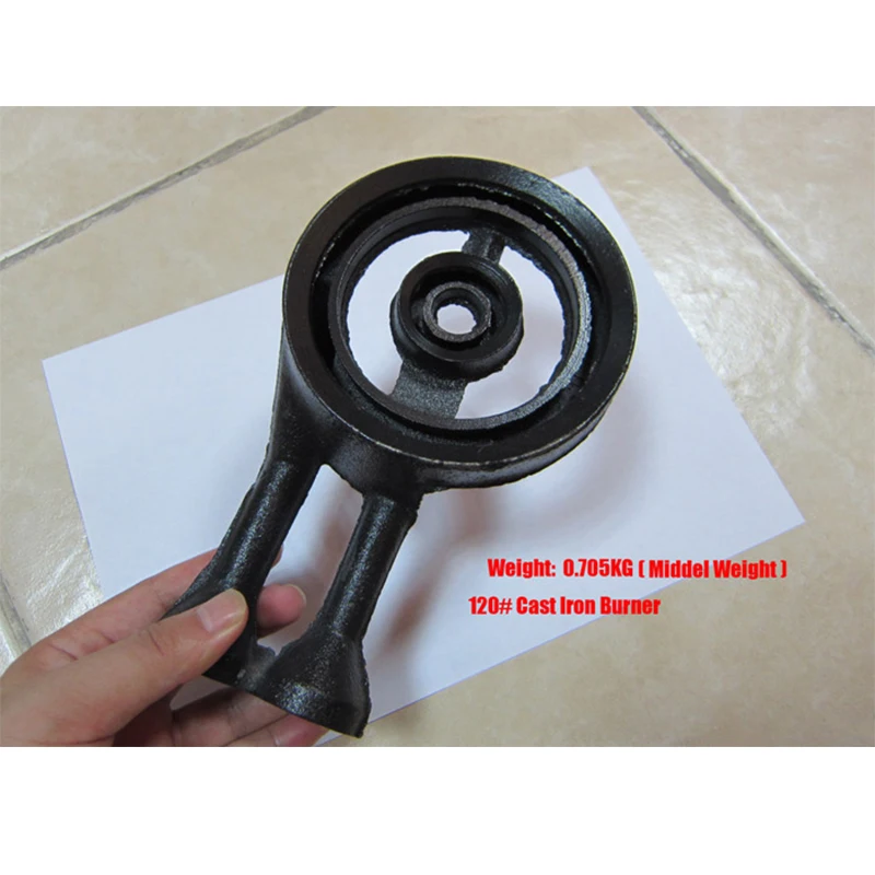 
Special price burner size120x120mm cast iron cap 2 glass energy-saving green color gas stove 
