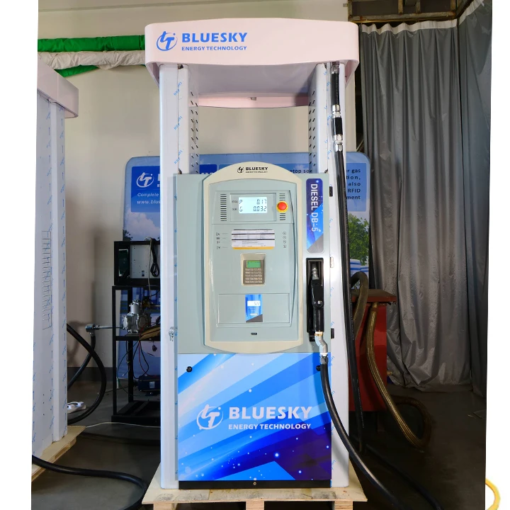 Bluesky Electric Mechanic Novelty Fuel Dispenser 2 Nozzle Fuel Dispenser Smart Fuel Dispenser
