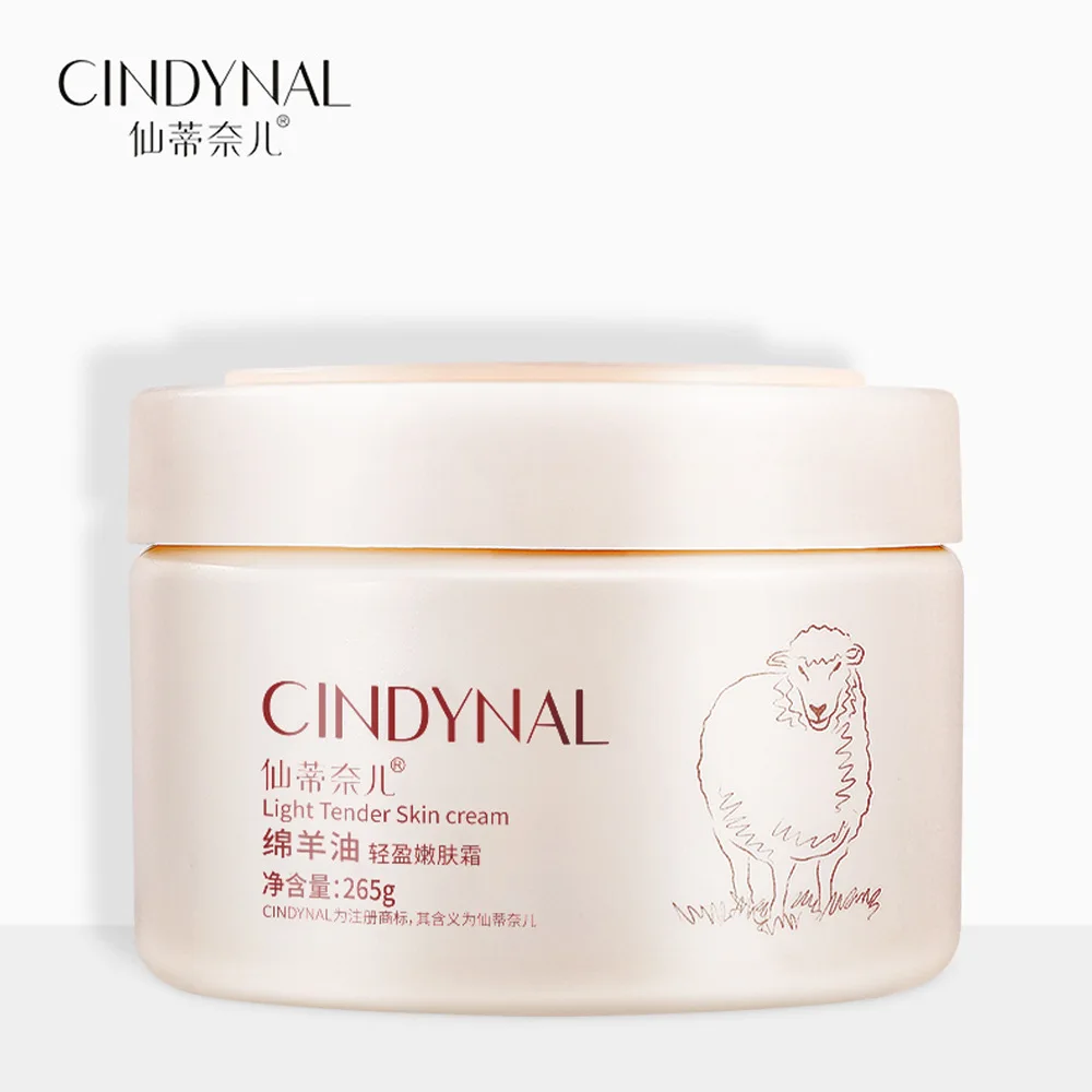 CINDYNAL 140g Sheep Oil Cream & Lotion for Face and Body Hydrating Facial Moisturizing Cream Ordinary Skin Care Face Cream