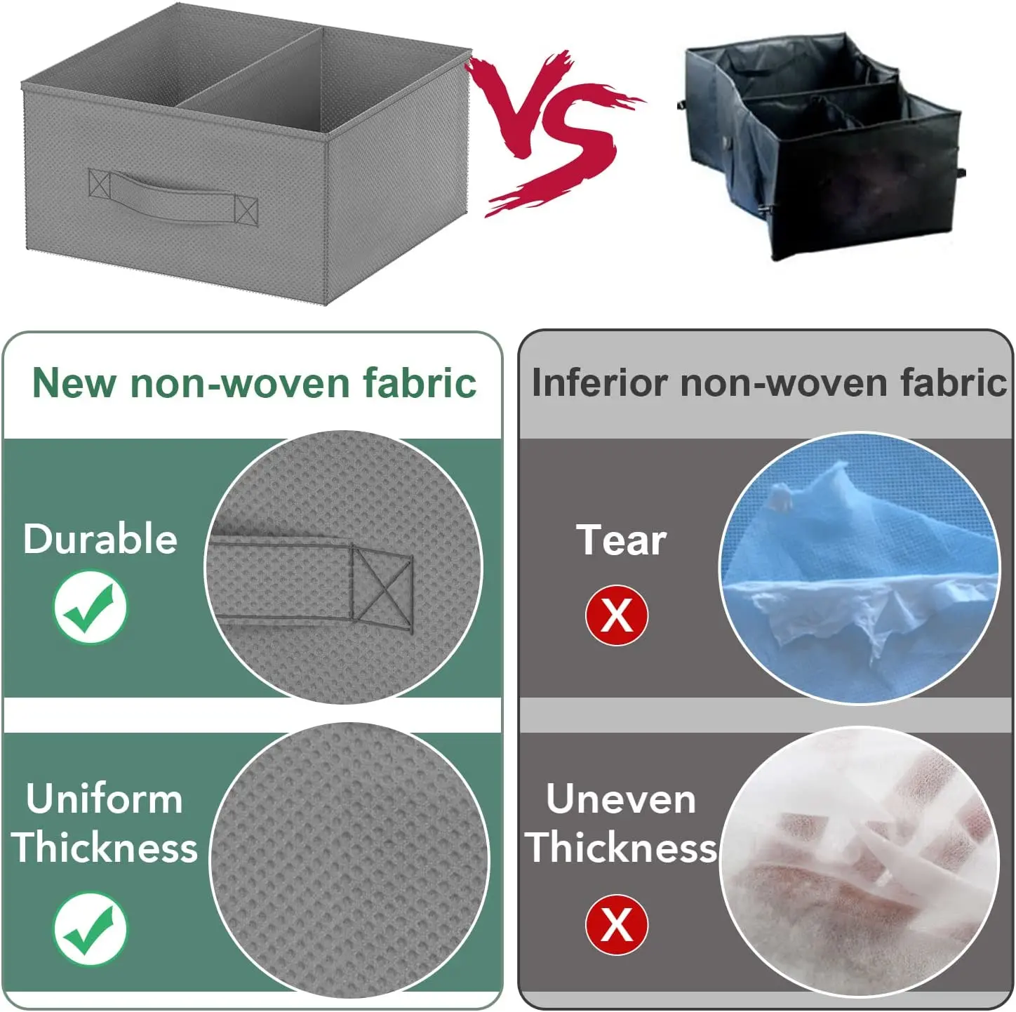 Hanging Closet Organizer With 2 Drawers And 1 Underwear Drawer Foldable Closet Hanging Shelves Hanging Clothes Storage Box