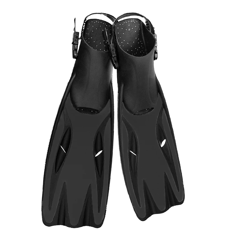 2024 Adjustable Fins Training Scuba Diving Comfortable Swim Long Fins