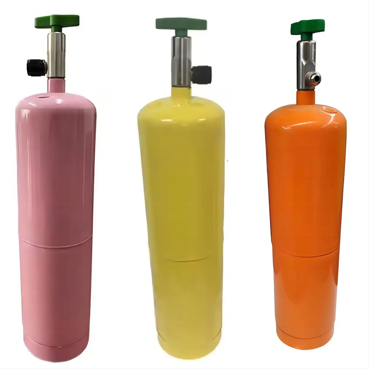 Best Price DOT39 Standard Empty Mini Brazed Steel Gas Vessel with Green Swift Valve for 16oz MAPP