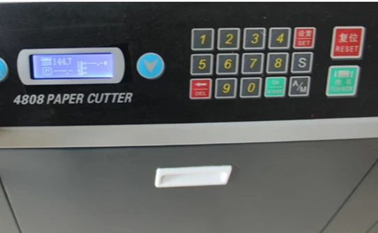 Electric Guillotine Paper Cutter 4808 HD Program-control Paper Cutting Machine