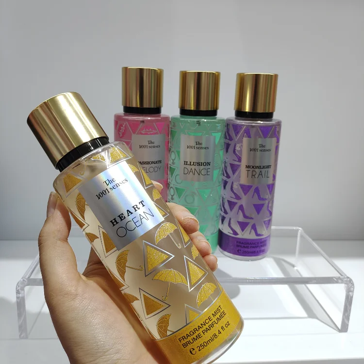 Wholesale Good Price 250ml body mist custom private label Long Lasting unisex Body Spray Suppliers Original