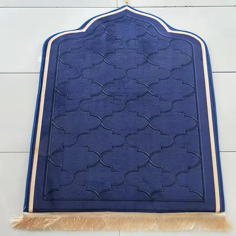 Hot selling Muslim prayer rug Islamic Prayer Mat Perfect Ramadan gift Turkey non-slip prayer rug