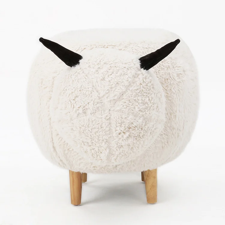 Free shipping within the USA Cute Animal Shape Children Stool Kids Animal Stool ottoman