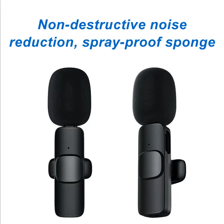 2.4g wireless mini microphone with noise cancelling mic