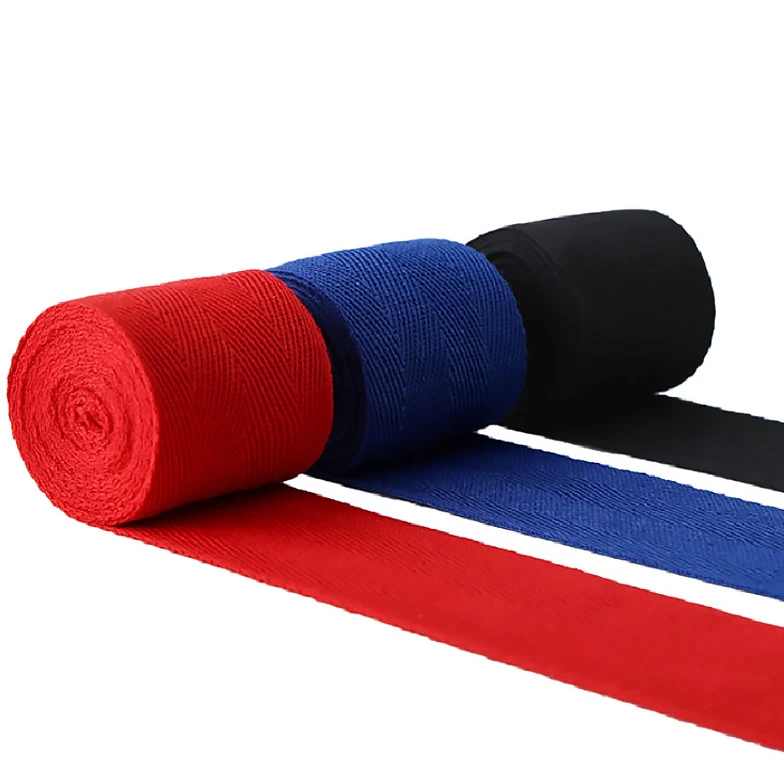Хлопок кик боксинга обертывания повязки санда тхэквондо муай тай Guantes De Boxeo мма ремешки на запястья длиной оборудование
