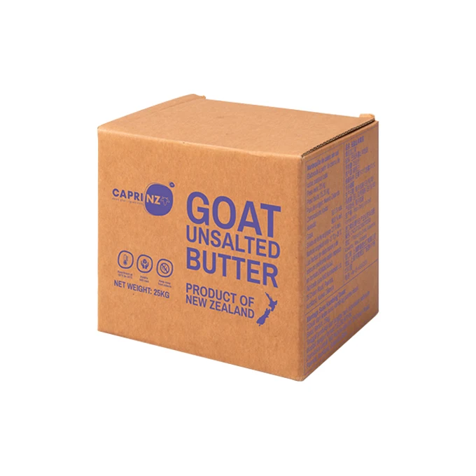 Making Wholesale Manufacturing Unsalted Butter Natrual Dairy Ingredient 100% New Zealand 25kg Pure Goat Cream