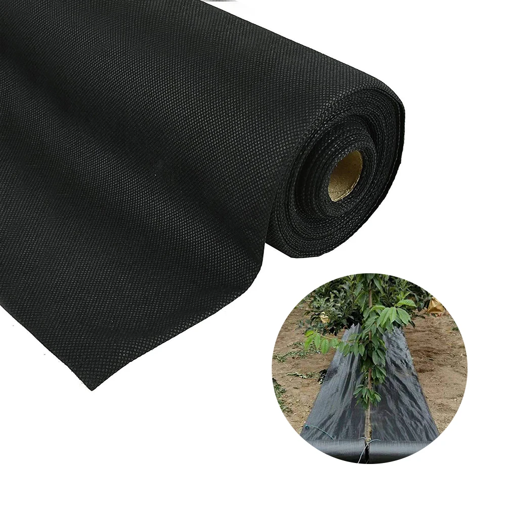 Pp Non Woven Anti Weed Control Mulch Mat Landscape Fabric Barrier Agricultural Garden Greenhouse Ground Cover Mat
