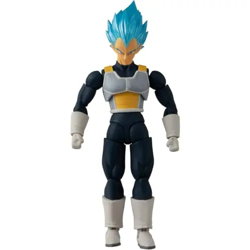Ready to ship cheap movable Silver Black Yellow Blue Hair dragon balls action figure Model Decoration Small Anime Doll
