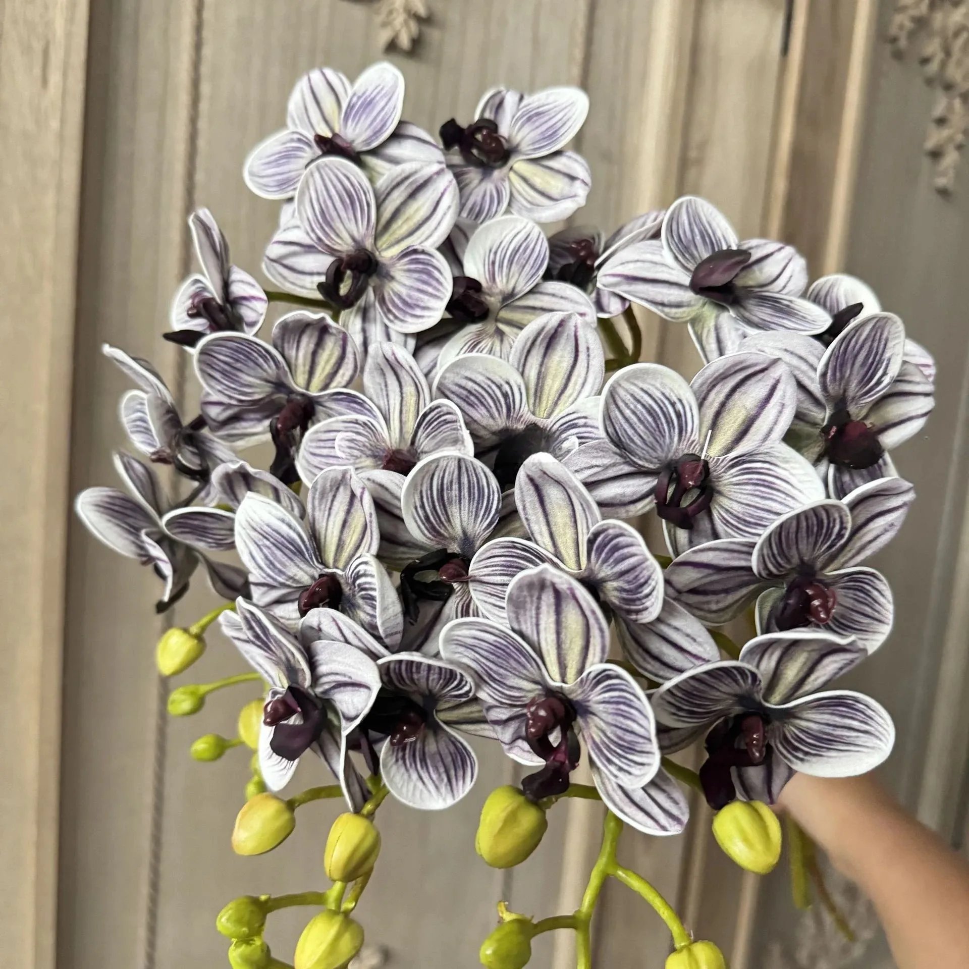2024 High Quality Orchids Artificial Flowers Real Touch Orchideen For Home Wedding Decor