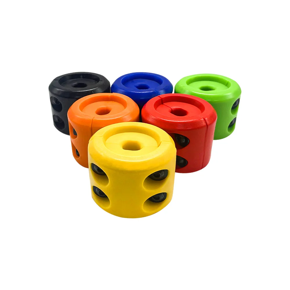 Wear-resistant Rubber stopper block compatible with KFI ATV protection for traction hook synthetic winch rope