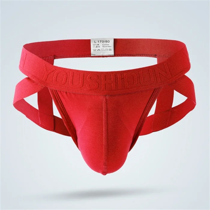 Male sexy thongs low rise g-string briefs bulge pouch underwear for sexy men