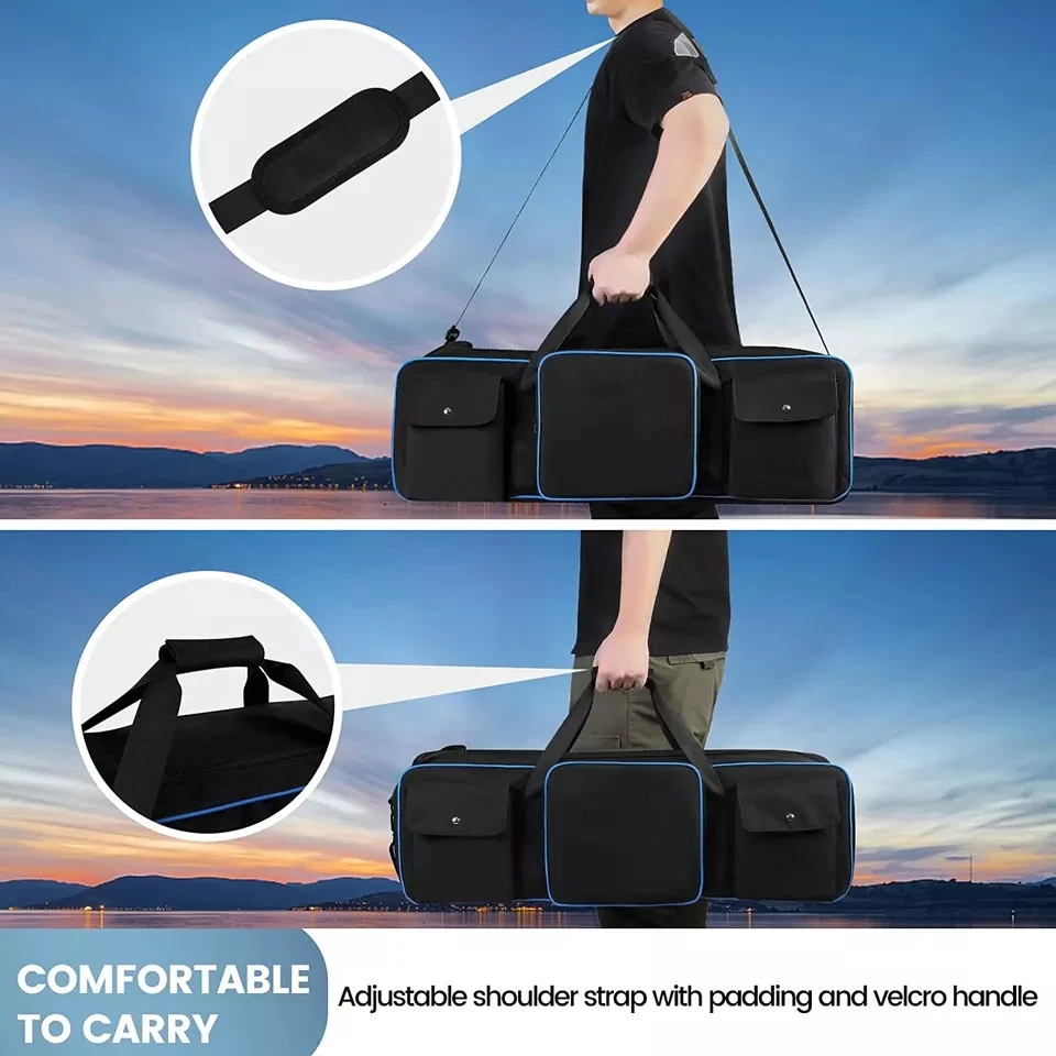 custom 45 Inches Tripod Carrying Case Bag Camera Tripod Monopod Carrying Bag Light Stand tripod gear Bag