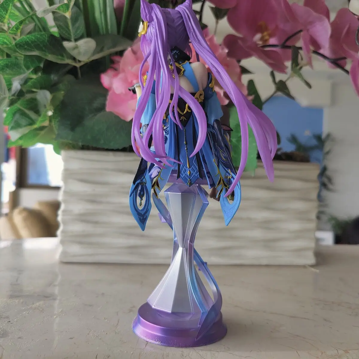 Factory Direct Sale New Anime Game Genshin Impact KeQing Character Model Collection Toy Desk Ornament Action Figures