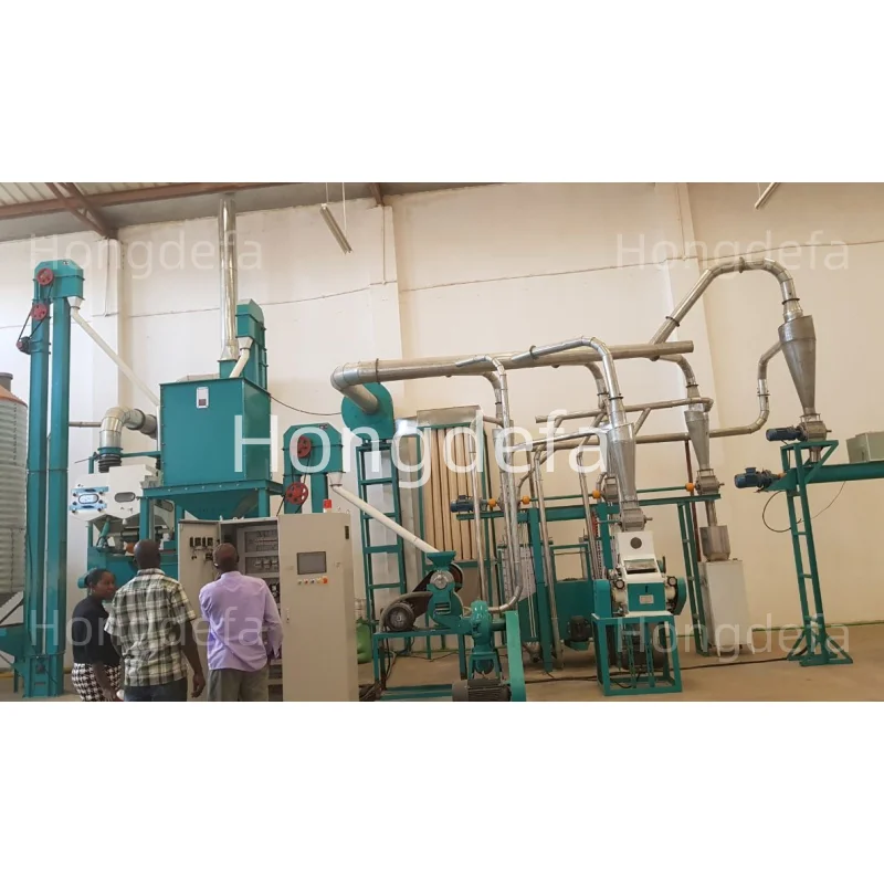 HDF Small Scale High Quality Maize Corn Milling Machine for Africa